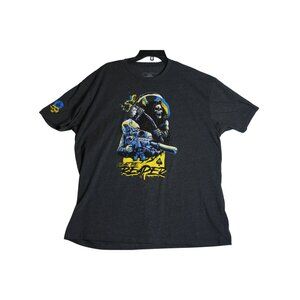 Zero Foxtrot Black Fear the Reaper Short Sleeve Tee Shirt Men's 2XL XXL